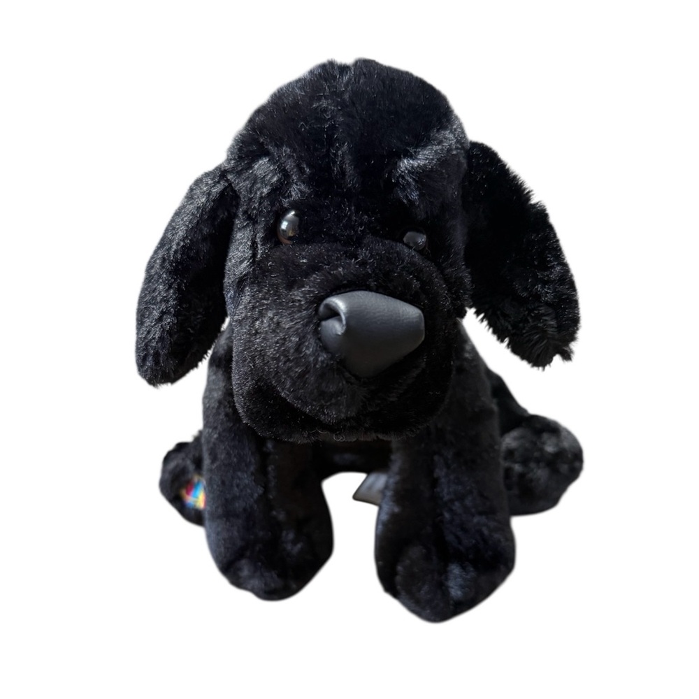 Webkinz Lil'Kinz Black Lab Dog Plush Stuffed Animal Puppy No Codes Ganz HS136